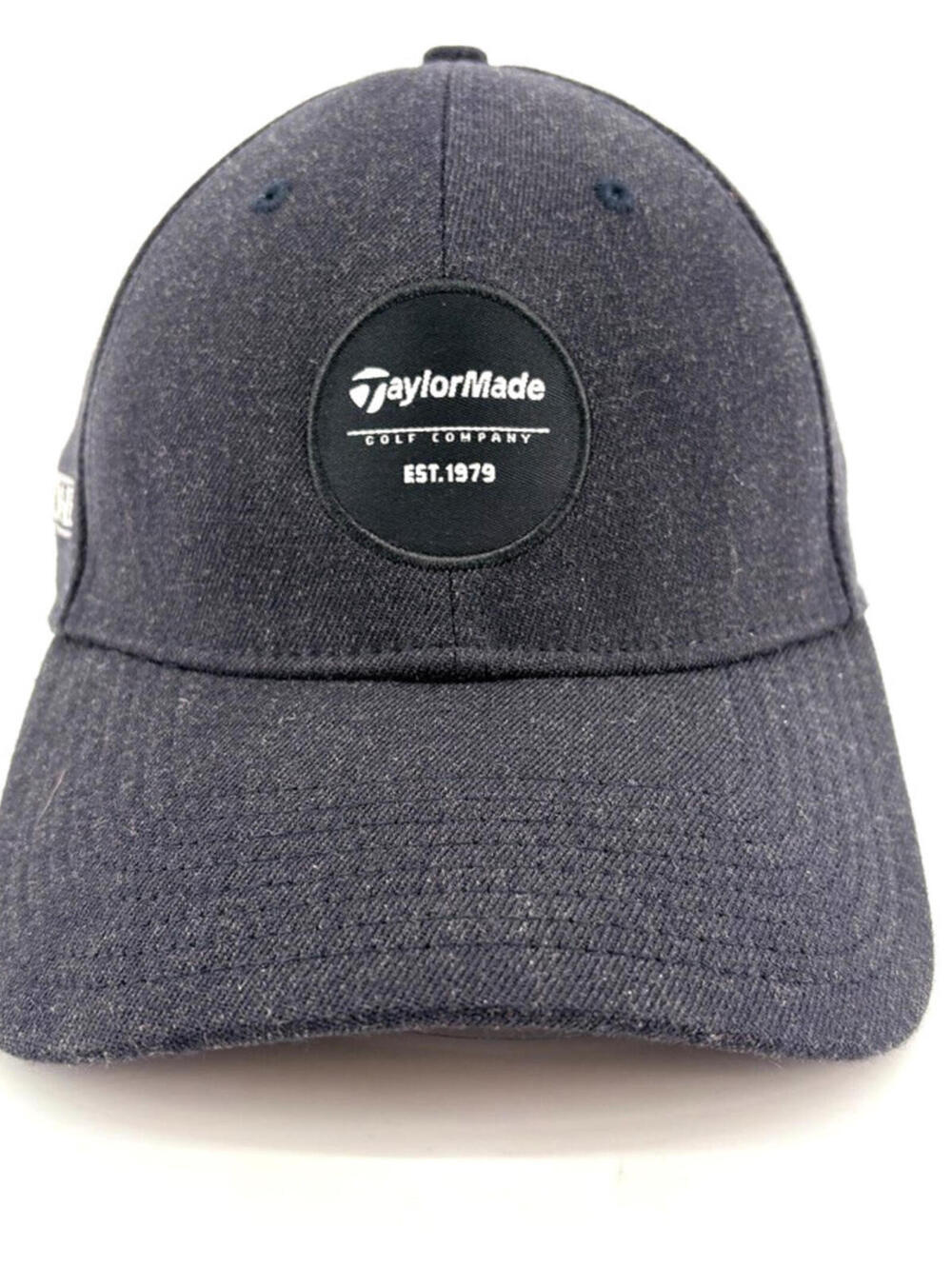 New Era 39THIRTY TaylorMade Golf Company EST 1979 Olde Stone M/L Black Cap